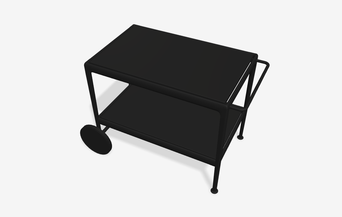 1966 Serving Cart i 3D