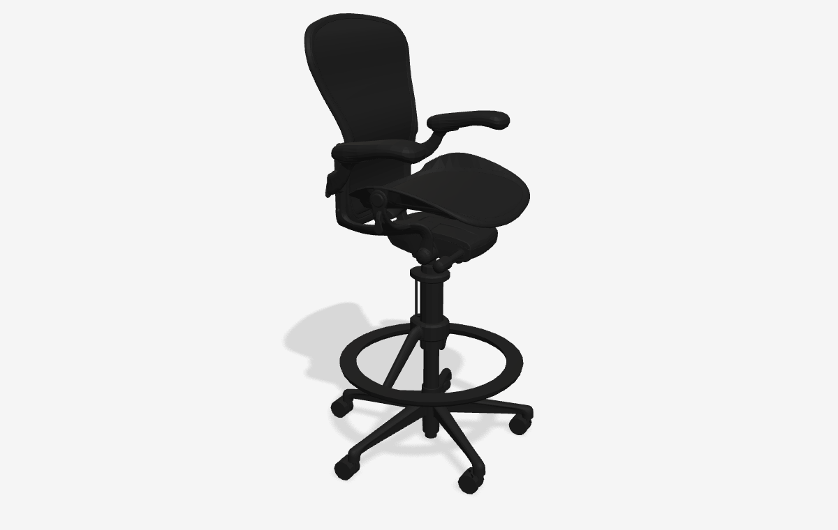Aeron Stool i 3D