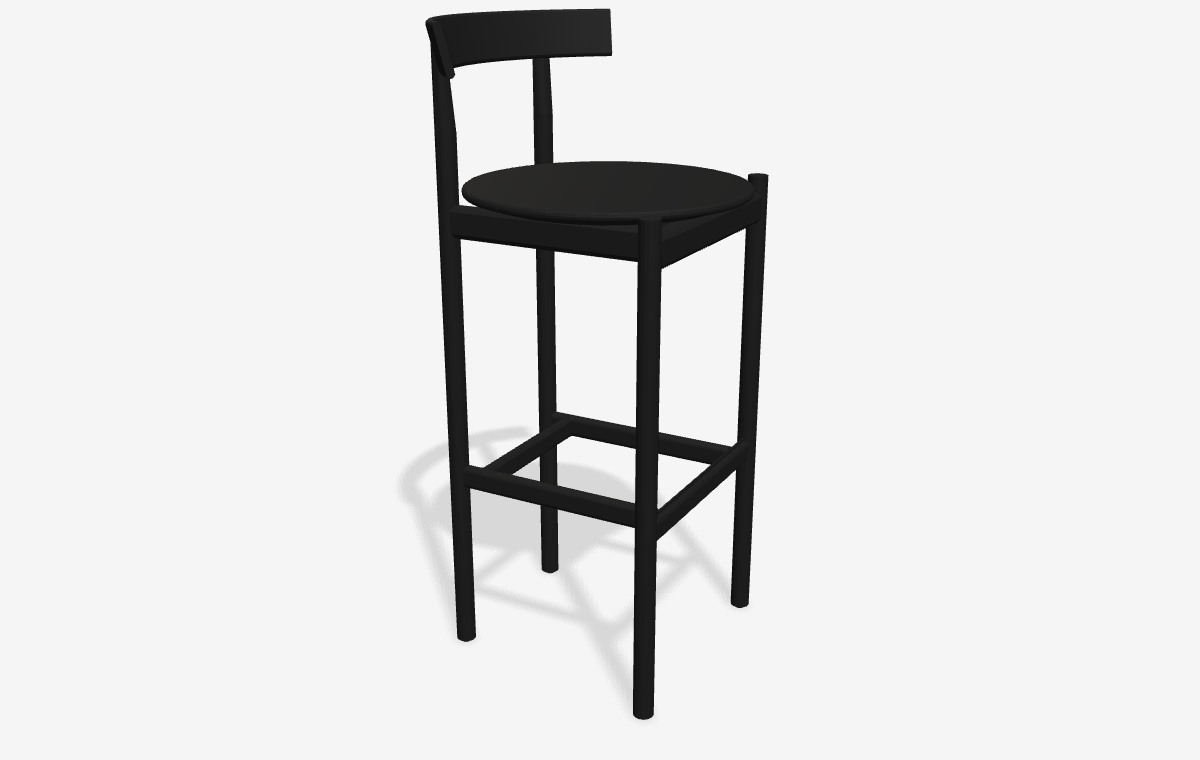 Comma Stool i 3D