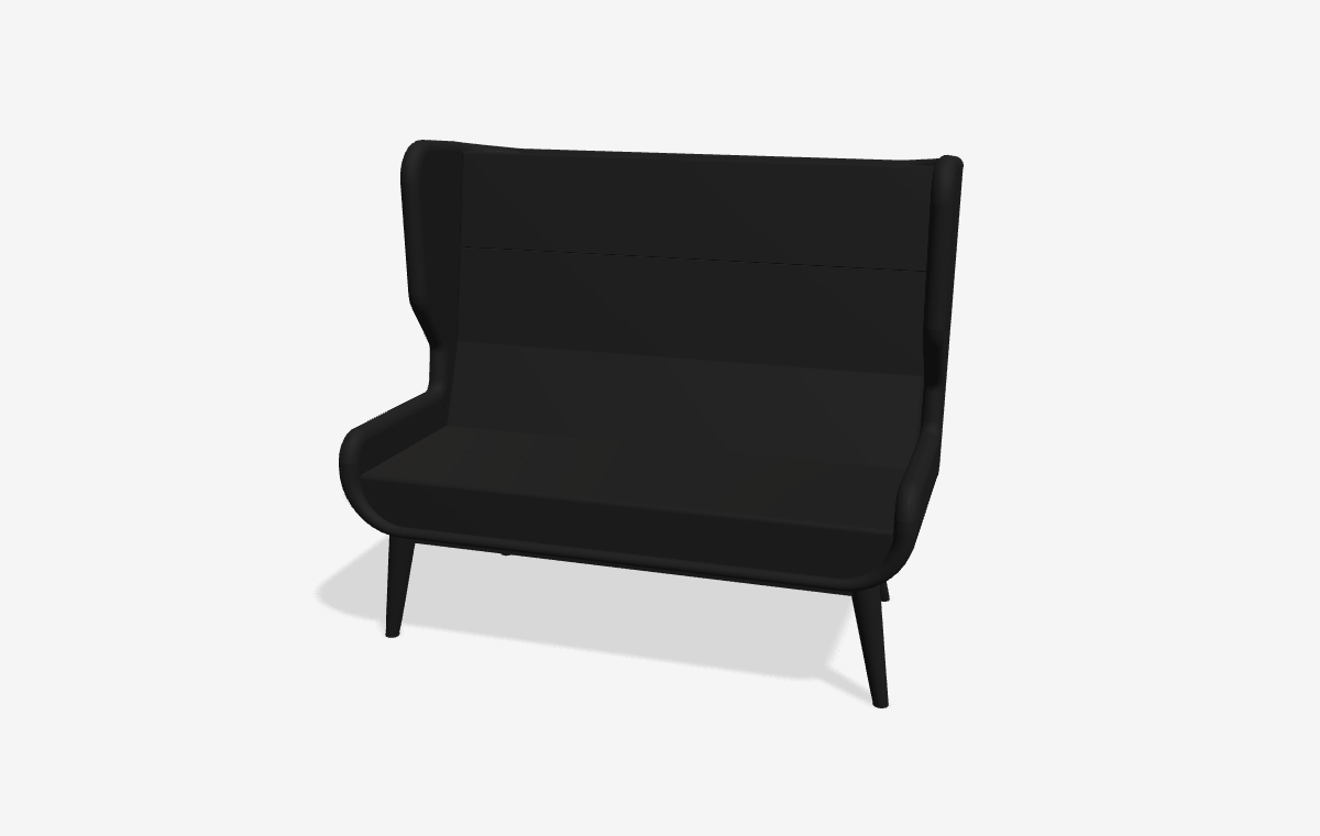 Hush Sofa i 3D