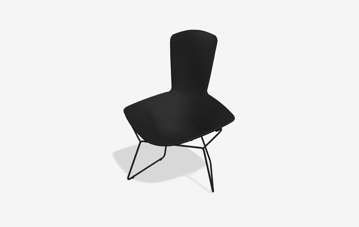 Bertoia Bird Chair i 3D