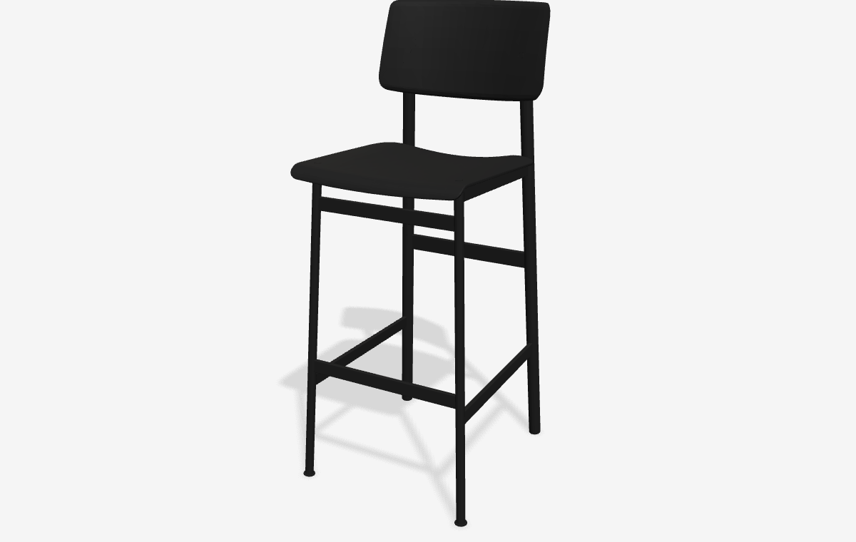 Loft Bar Stool i 3D