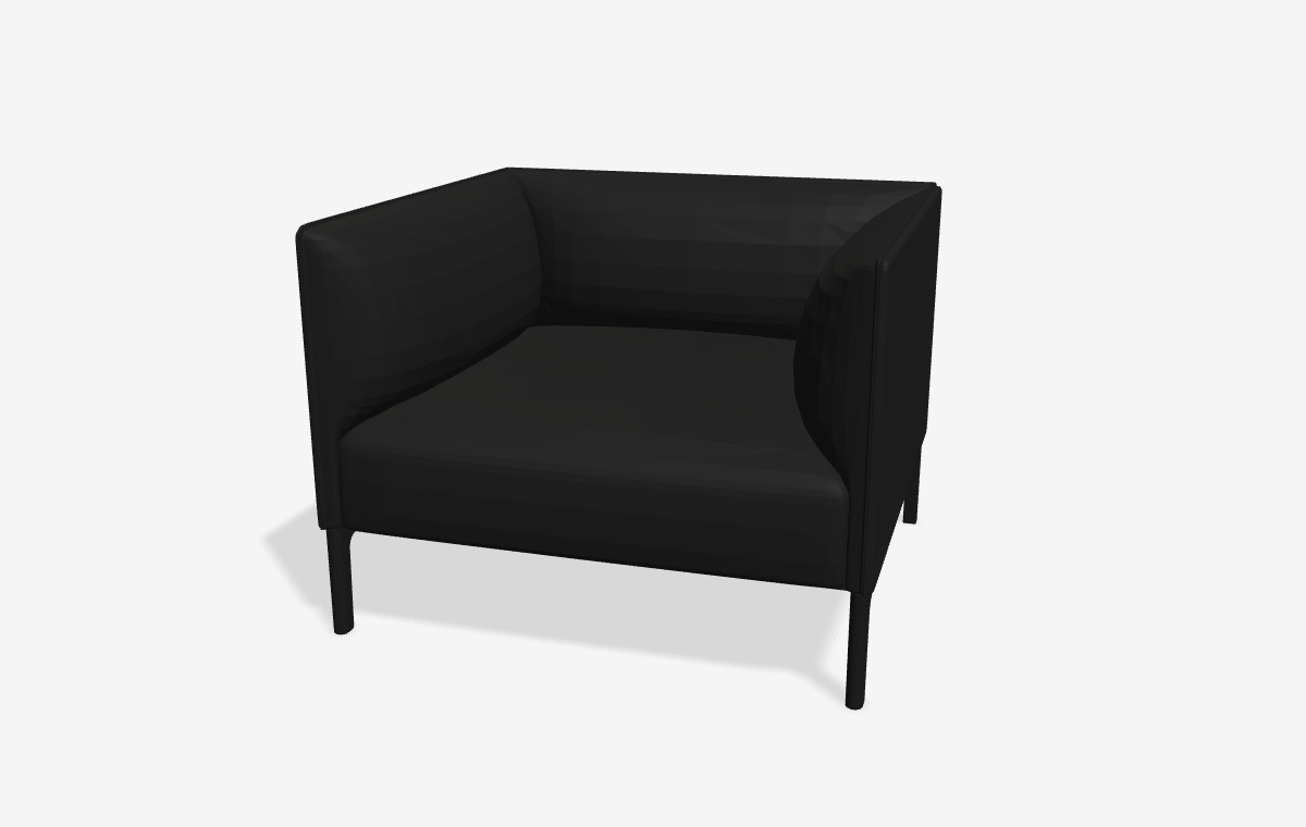 Mimo Club Chair i 3D