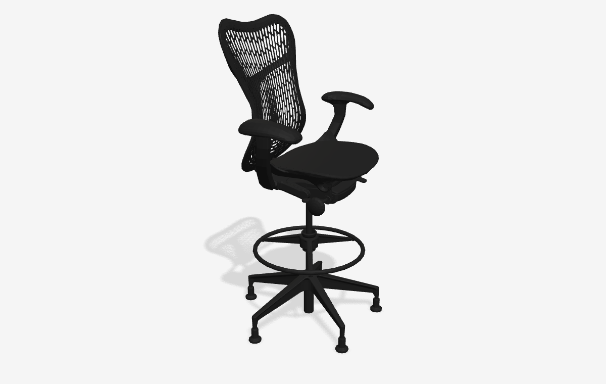 Mirra 2 Stool i 3D
