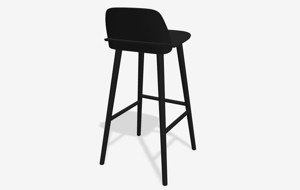 Nerd Bar Stool i 3D