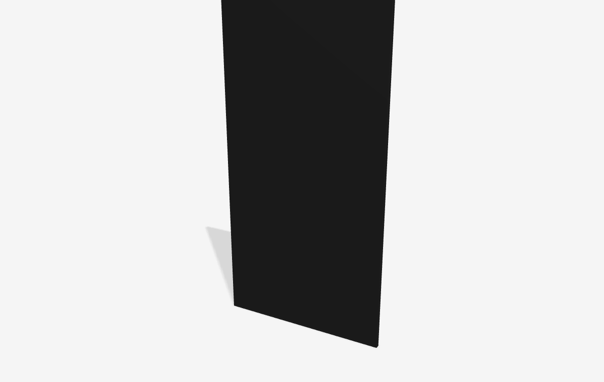 OE1 Wall Rail og Board i 3D