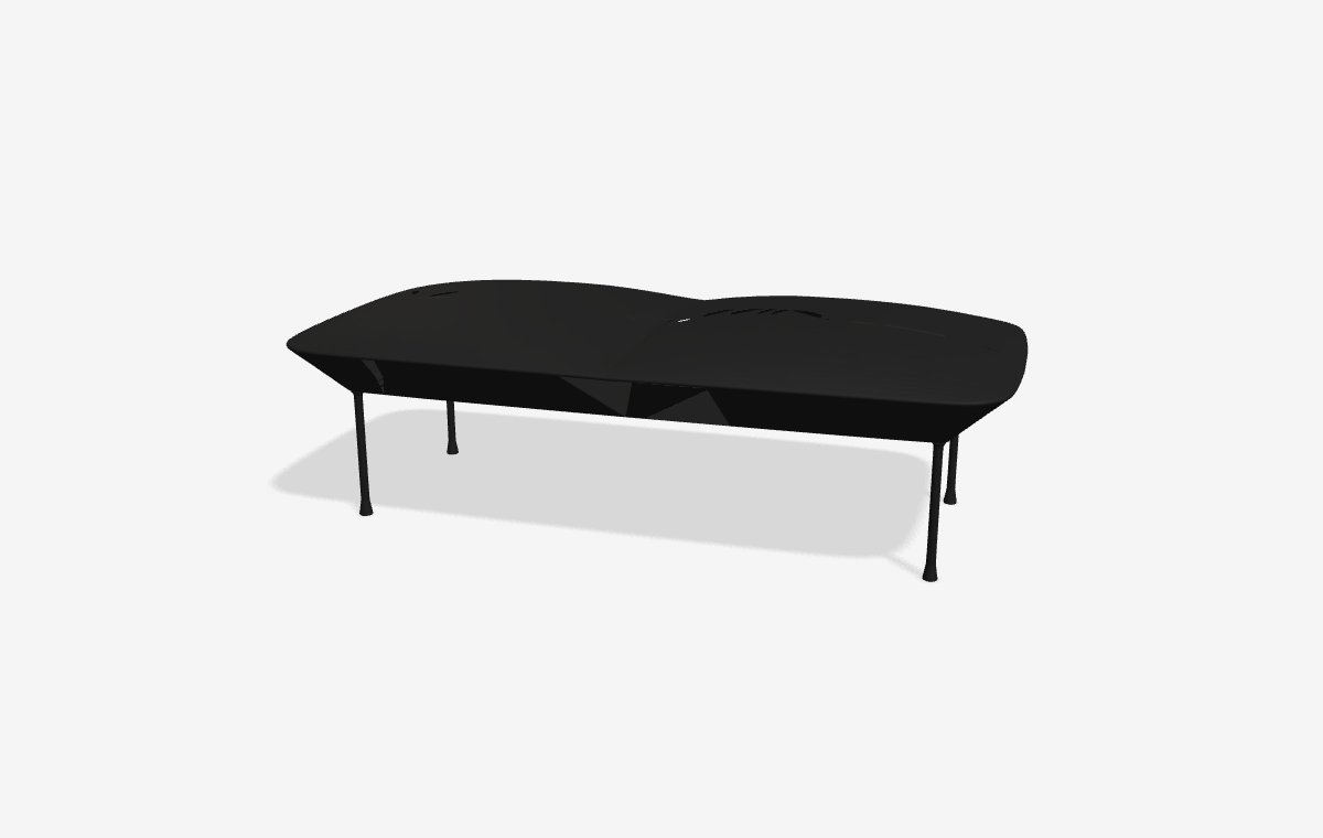 Oslo Bench i 3D