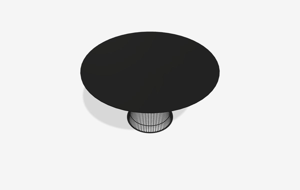 Platner Dining Table i 3D