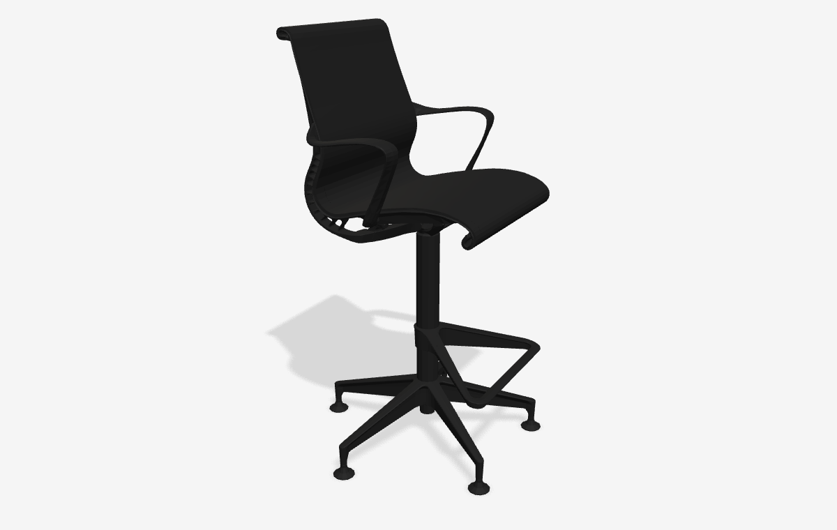 Setu Stool i 3D