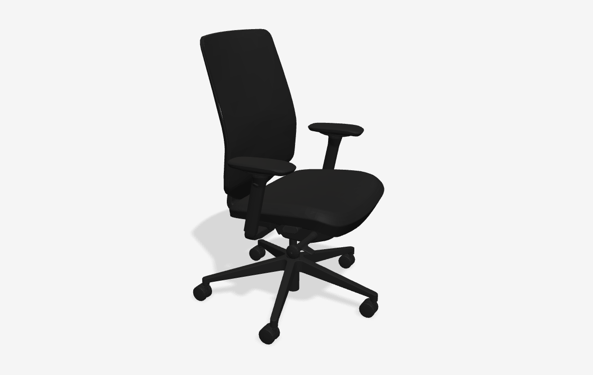 Verus Chair med nettrygg i 3D