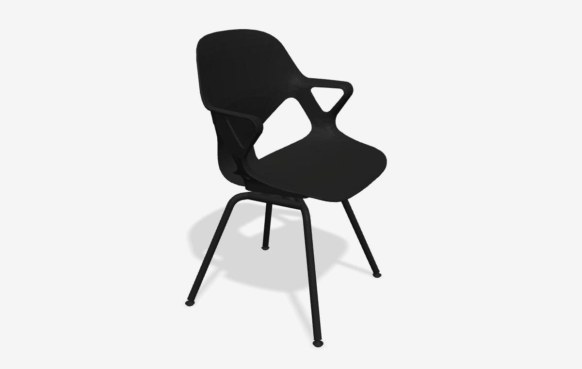Zeph Side Chair i 3D